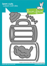 Load image into Gallery viewer, Lawn Fawn - build-a-drink root beer add-on lawn cuts - lawn cuts - Design Creative Bling