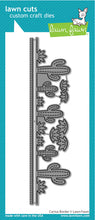 Cargar imagen en el visor de la galería, Lawn Fawn - cactus border lawn cuts - lawn cuts - Design Creative Bling