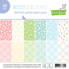 Load image into Gallery viewer, Lawn Fawn-bitsy blooms petite paper pack 6x6 - Design Creative Bling