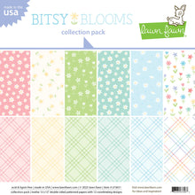 Load image into Gallery viewer, Lawn fawn - bitsy blooms collection pack - 12x12 - Design Creative Bling