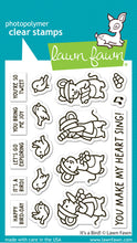 Cargar imagen en el visor de la galería, Lawn Fawn - Clear photopolymer Stamps - it's a bird! - Design Creative Bling