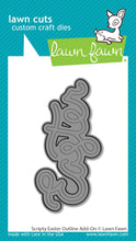 Load image into Gallery viewer, Lawn Fawn - scripty easter outline add-on - lawn cuts - Design Creative Bling