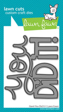 Carica l'immagine nel visualizzatore di Gallery, Lawn Fawn - giant you did it - lawn cuts - Design Creative Bling