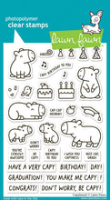 Charger l'image dans la galerie, Lawn Fawn - capybaras! - clear stamp set - Design Creative Bling