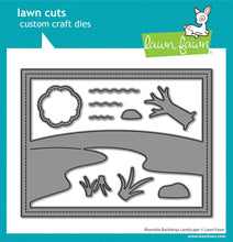 Load image into Gallery viewer, Lawn Fawn - riverside backdrop: landscape - lawn cuts - Design Creative Bling