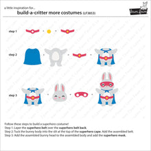 Lade das Bild in den Galerie-Viewer, Lawn Fawn-stand alone die-build-a-critter more costumes - Design Creative Bling