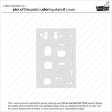 Lade das Bild in den Galerie-Viewer, Lawn Fawn - pick of the patch coloring stencil - lawn cuts - Design Creative Bling