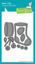 Charger l'image dans la galerie, Lawn Fawn - christmas stocking - lawn cuts - Design Creative Bling