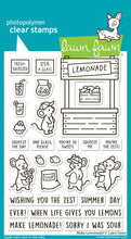Load image into Gallery viewer, Lawn Fawn-Clear Stamps- make lemonade!
