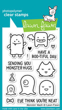 Carica l'immagine nel visualizzatore di Gallery, Lawn Fawn - monster mash - clear stamp set - Design Creative Bling