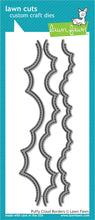 Load image into Gallery viewer, Lawn Fawn - puffy cloud border-lawn cuts - Design Creative Bling