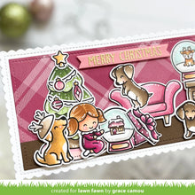 Carica l'immagine nel visualizzatore di Gallery, Lawn Fawn - little snow globe: dog - clear stamp set - Design Creative Bling
