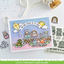 Load image into Gallery viewer, Lawn Fawn - little woodland library friends - clear stamp set - Design Creative Bling