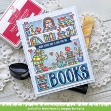 Load image into Gallery viewer, Lawn Fawn - little woodland library friends - clear stamp set - Design Creative Bling