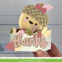 Load image into Gallery viewer, Lawn Fawn - stitched acorn frame - lawn cuts