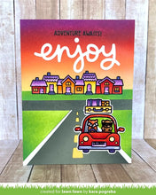 Load image into Gallery viewer, Lawn Fawn - car critters road trip add-on - clear stamp set - Design Creative Bling