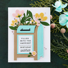 Load image into Gallery viewer, Spellbinders-PARCEL & POST SENTIMENTS CLEAR STAMP SET FROM THE PARCEL & POST COLLECTION - Design Creative Bling