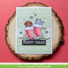 Load image into Gallery viewer, Lawn Fawn - pawsitive christmas clear stamp set - Design Creative Bling