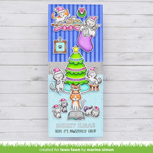 Load image into Gallery viewer, Lawn Fawn - pawsitive christmas clear stamp set - Design Creative Bling