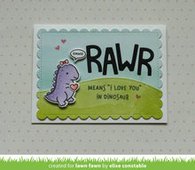 Carica l'immagine nel visualizzatore di Gallery, Lawn Fawn - rawr - clear stamp set - Design Creative Bling