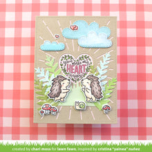 Lade das Bild in den Galerie-Viewer, Lawn Fawn - magic heart messages - clear stamp set - Design Creative Bling