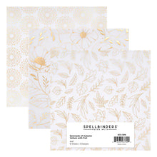 Load image into Gallery viewer, Spellbinders-cardstock - FOILED VELLUM 6 X 6" PAPER PAD FROM THE SERENADE OF AUTUMN COLLECTION - Design Creative Bling