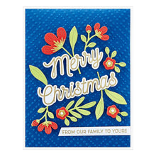 Load image into Gallery viewer, Spellbinders-Clear Stamp & Die Set-Many Merry Christmas Sentiments-CELEBRATE THE SEASON COLLECTION - Design Creative Bling
