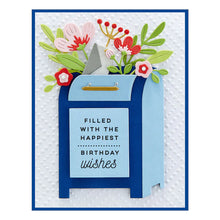 Load image into Gallery viewer, Spellbinders-PARCEL & POST SENTIMENTS CLEAR STAMP SET FROM THE PARCEL & POST COLLECTION - Design Creative Bling