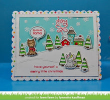 Load image into Gallery viewer, Lawn Fawn - say what? Christmas critters- clear stamp set - Design Creative Bling