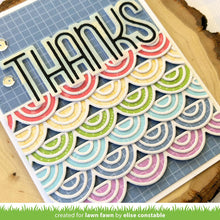 Load image into Gallery viewer, Lawn Fawn - scalloped arches border lawn cuts - lawn cuts - Design Creative Bling