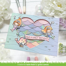 Load image into Gallery viewer, Lawn Fawn - scalloped fringe border lawn cuts - lawn cuts - Design Creative Bling