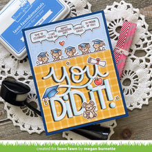 Load image into Gallery viewer, Lawn Fawn - simply celebrate graduation- clear stamp set - Design Creative Bling