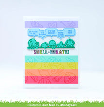 Load image into Gallery viewer, Lawn Fawn - how you bean? seashell add-on - clear stamp set - Design Creative Bling
