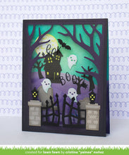 Load image into Gallery viewer, Lawn Fawn - spooky forest backdrop - lawn cuts - Design Creative Bling