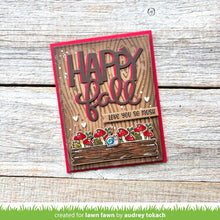 Load image into Gallery viewer, Lawn Fawn - henry's build-a-sentiment: fall- clear stamp set - Design Creative Bling