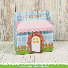Load image into Gallery viewer, Lawn Fawn - scalloped treat box spring house add-on -lawn cuts - Design Creative Bling