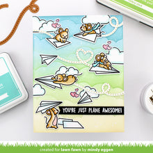 Load image into Gallery viewer, Lawn Fawn - just plane awesome - clear stamp set - Design Creative Bling