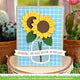 Carica l'immagine nel visualizzatore di Gallery, Lawn Fawn-sunny sunflower-Lawn Cuts-Dies - Design Creative Bling