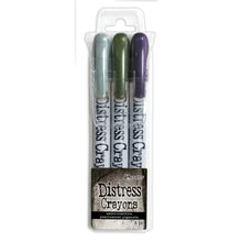 Load image into Gallery viewer, Ranger Ink - Tim Holtz - Distress Mica Crayons HALLOWEEN PEARL SET 6 - Design Creative Bling
