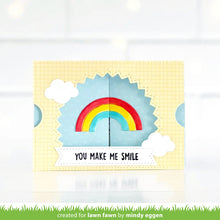 Lade das Bild in den Galerie-Viewer, Lawn Fawn - ta-da! diorama! sunburst window add-on lawn cuts - lawn cuts - Design Creative Bling