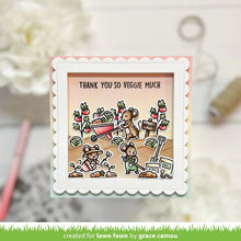 Cargar imagen en el visor de la galería, Lawn Fawn-Clear Stamps-Veggie Happy - Design Creative Bling