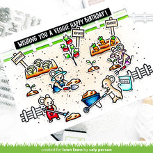 Cargar imagen en el visor de la galería, Lawn Fawn-Clear Stamps-Veggie Happy - Design Creative Bling