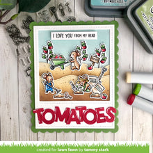 Carica l'immagine nel visualizzatore di Gallery, Lawn Fawn-Clear Stamps-Veggie Happy Add-on - Design Creative Bling