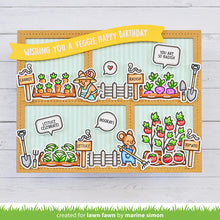 Carica l'immagine nel visualizzatore di Gallery, Lawn Fawn-Clear Stamps-Veggie Happy Add-on - Design Creative Bling