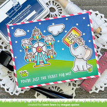 Load image into Gallery viewer, Lawn Fawn - wheely great day - clear stamp set - Design Creative Bling