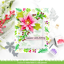 Load image into Gallery viewer, Lawn Fawn - winter sprigs background stencils - lawn cuts - Design Creative Bling

