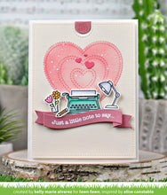 Cargar imagen en el visor de la galería, Lawn Fawn - love poems - clear stamp set - Design Creative Bling