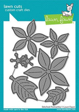 Load image into Gallery viewer, Lawn Fawn-Lawn Cuts-Dies-Stitched Poinsettia Dies - Design Creative Bling