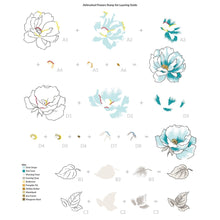 Charger l'image dans la galerie, Altenew - Clear Stamp Set - Airbrushed Flowers - Design Creative Bling