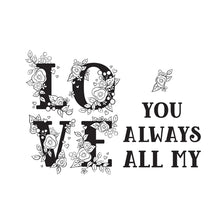 Load image into Gallery viewer, Spellbinders-Clear Stamp Set-Love Block Clear Stamp Set from Cardmaker Stamp Collection - Design Creative Bling